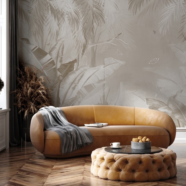 Fototapet Tropisk trädgård