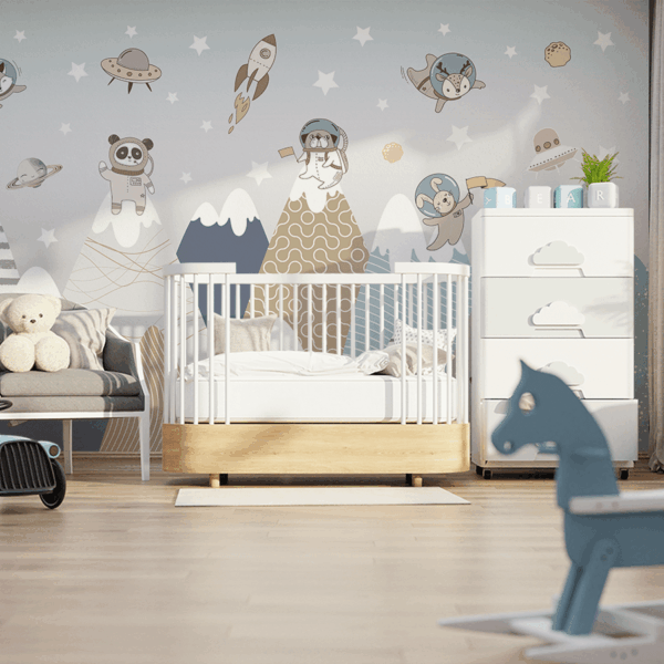 Fototapet Galaktiska spår