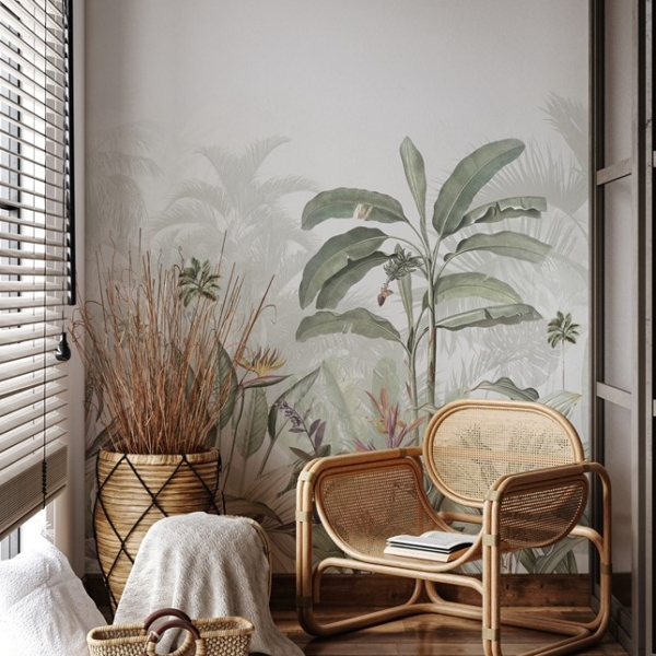 Fototapet Exotisk vegetation