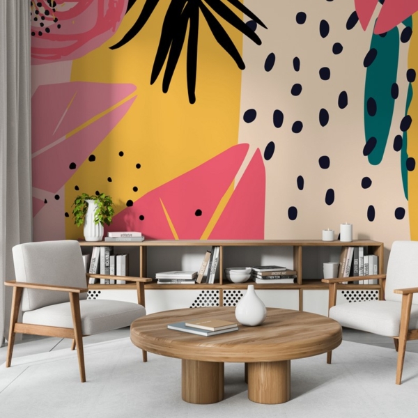 Fototapet Färgglad abstraktion