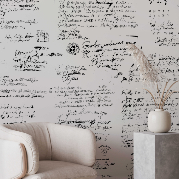 Fototapet Gamla sidors charm