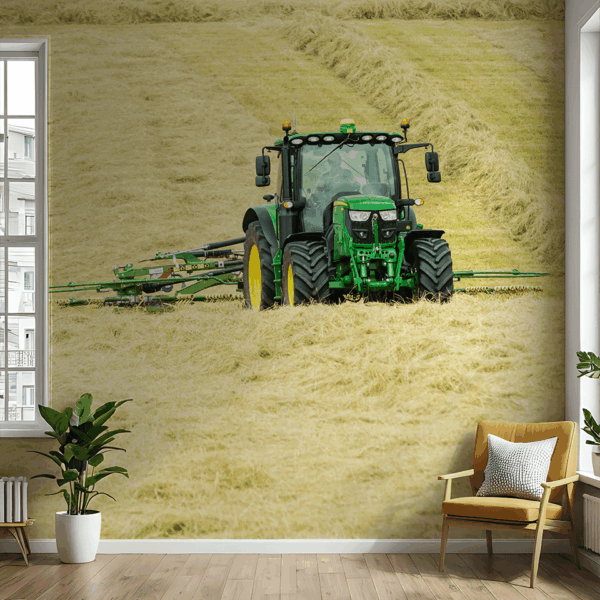 Fototapet Grön Titan