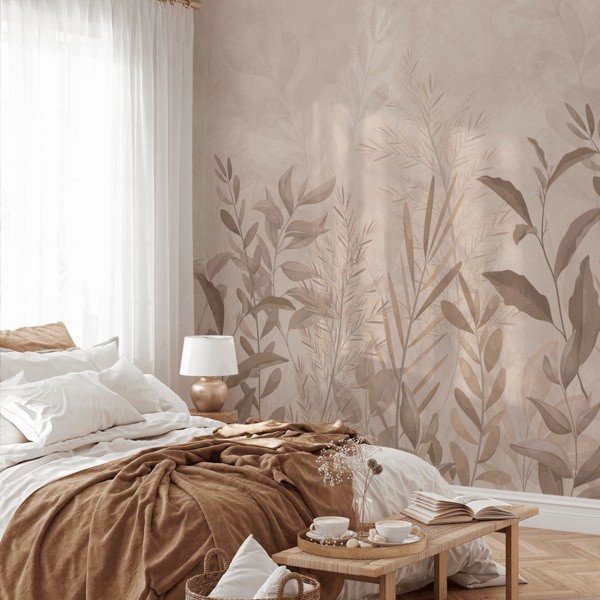 Fototapet Höstdimma