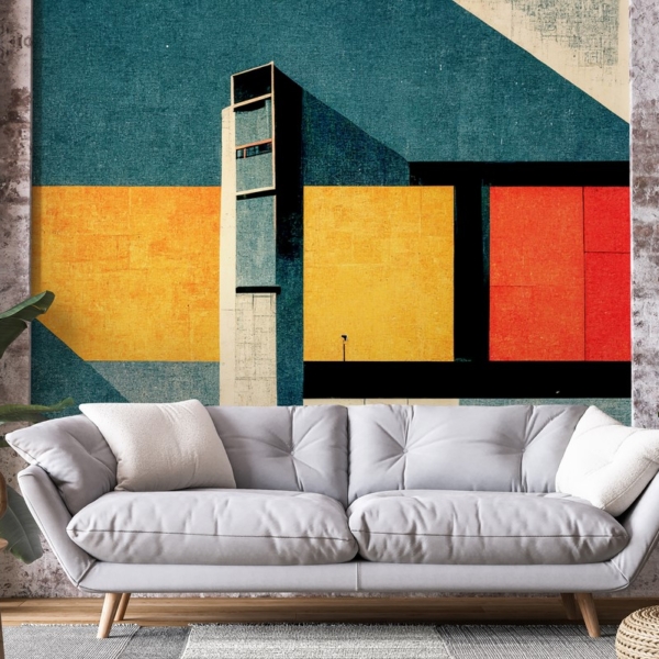 Fototapet Modig abstraktion