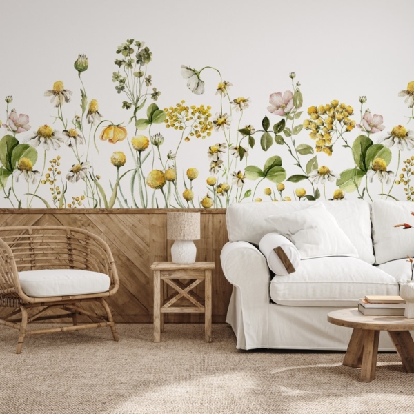 Fototapet Blommornas frihet