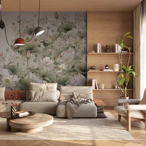 Fototapet Näckrosor