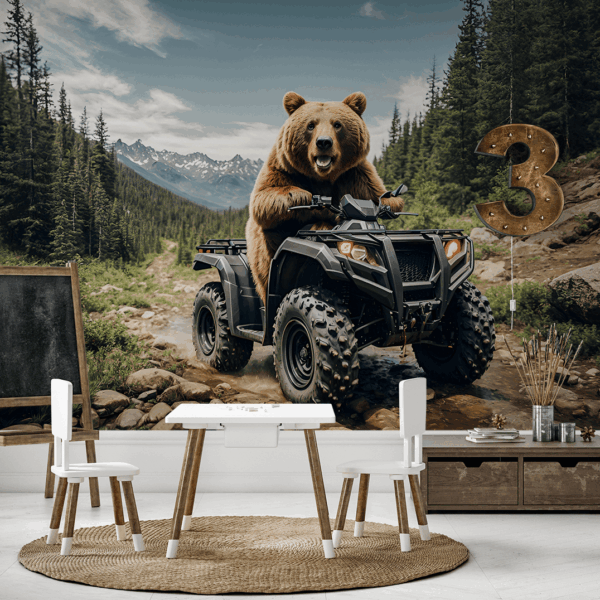 Fototapet Turbo-nallebjörn