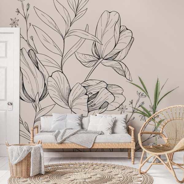 Fototapet Minimalismens skönhet