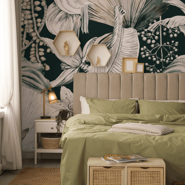 Fototapet Grön harmoni