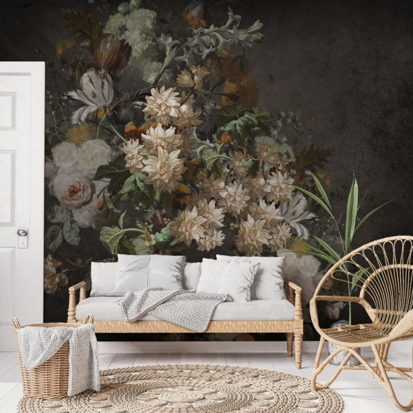 Fototapet Mystisk bukett