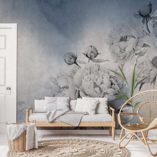 Fototapet Romantisk pion