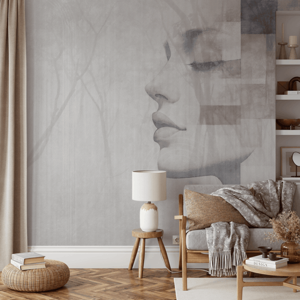 Fototapet Mosaik av tankar