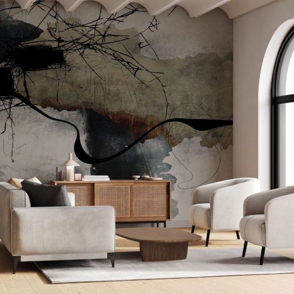 Fototapet Trassliga horisonter