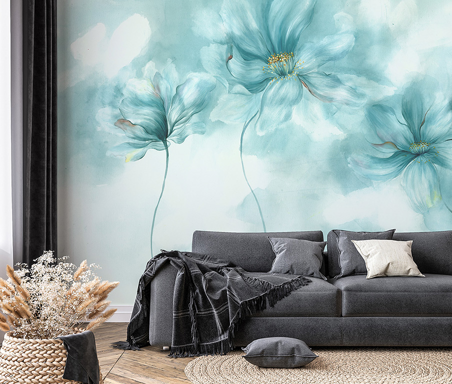 Fototapet Sensuella blommor