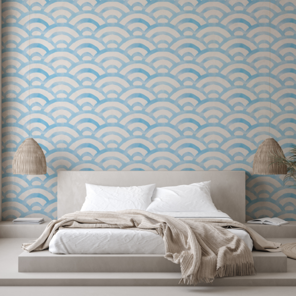 Fototapet Japandi Waves