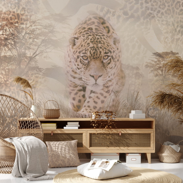 Fototapet Savannens vilda elegans