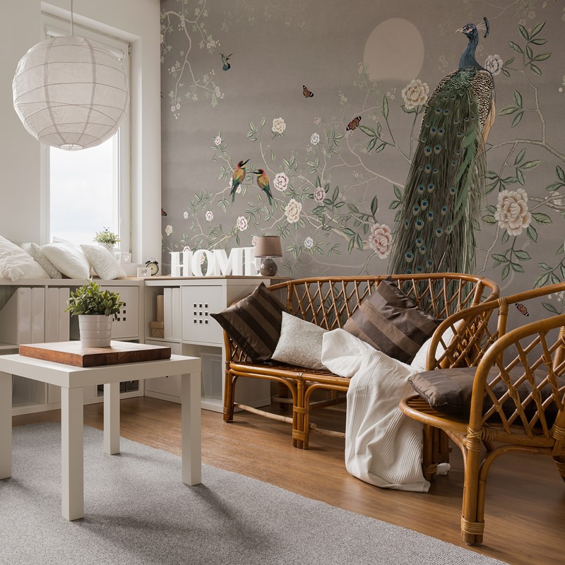 Fototapet Paradispåfågel