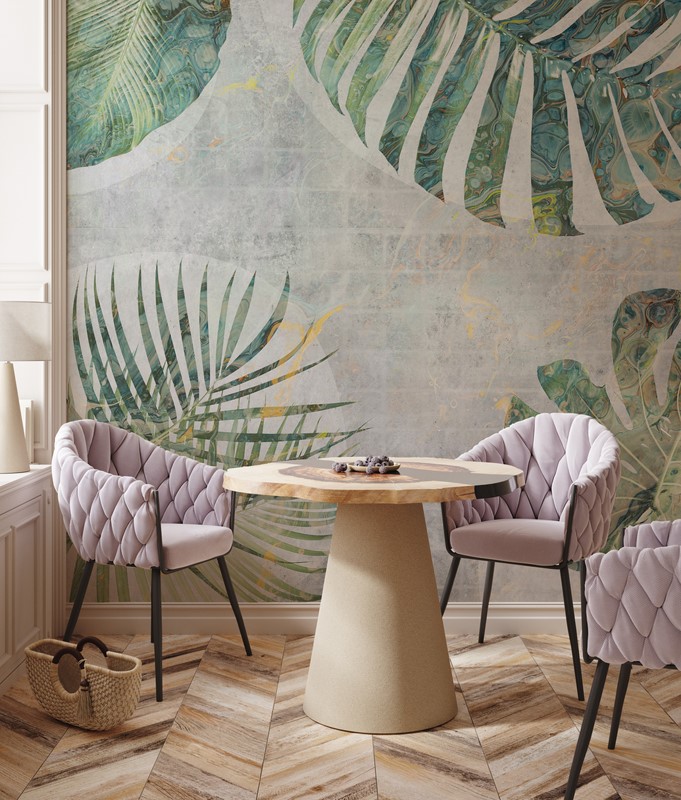 Fototapet Monstera Grön