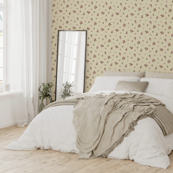 Fototapet Shabby chic-rosor