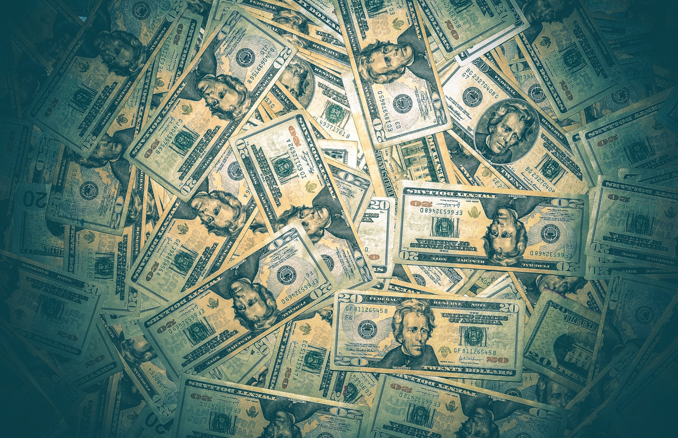Pile of American Dollars