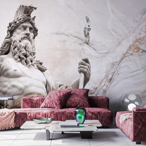 Fototapet Poseidon i marmor