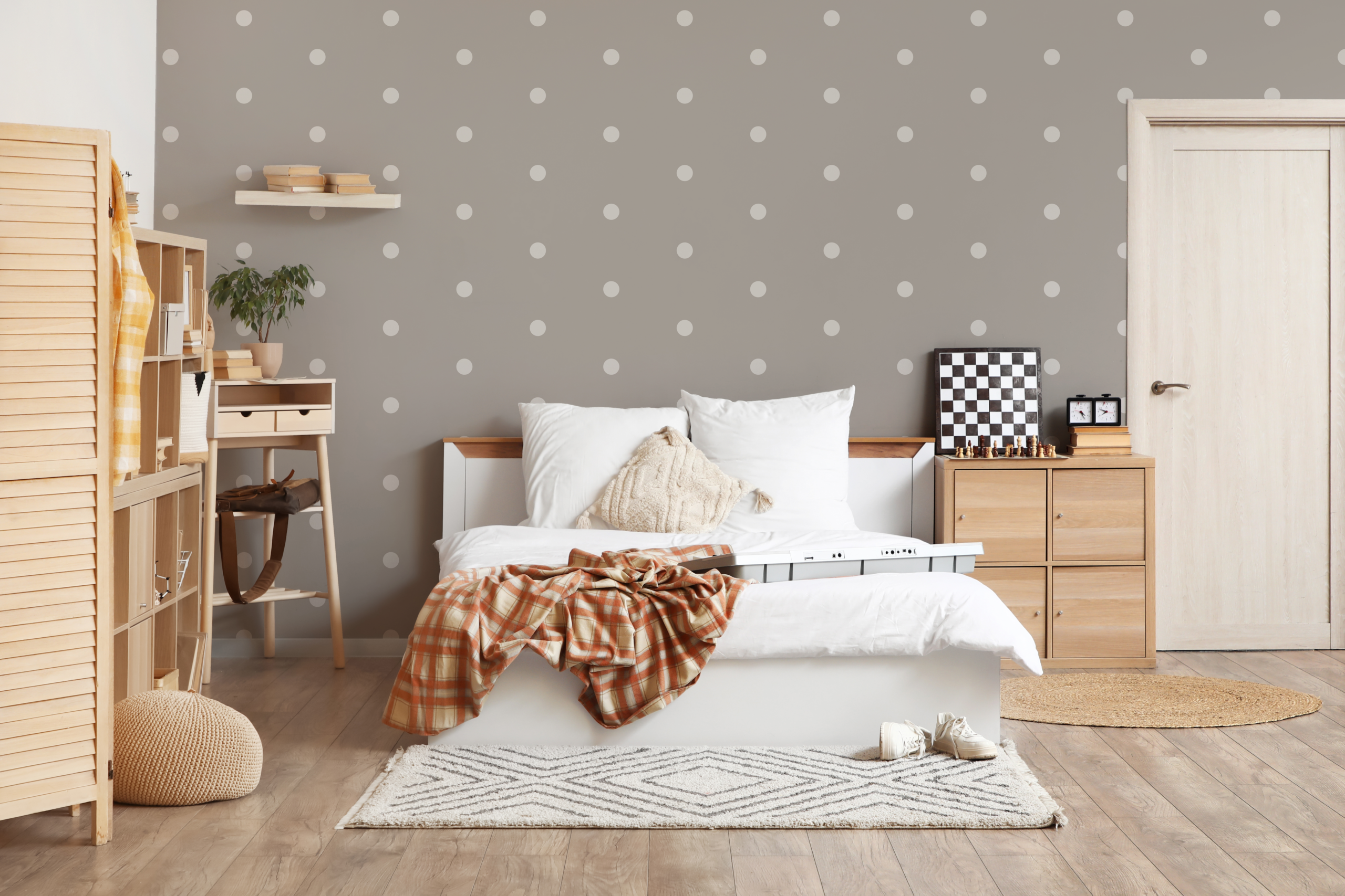 Fototapet Boho-stilprickar