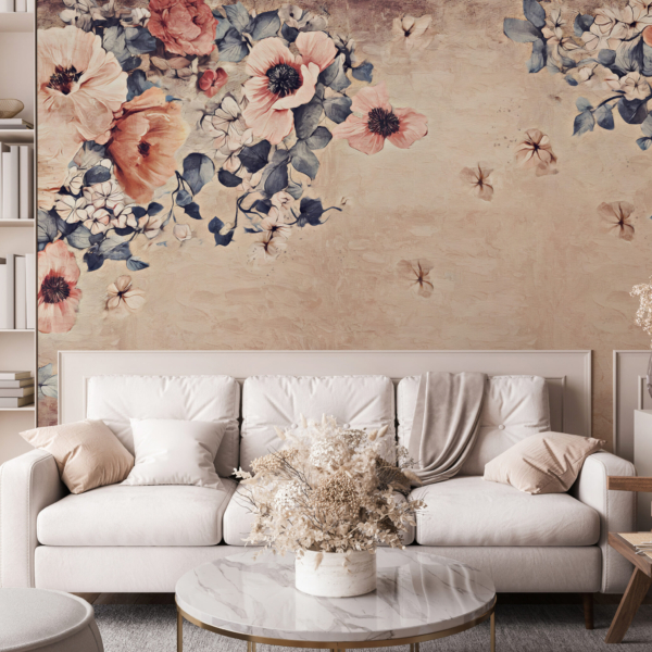 Fototapet Elegansens trädgård