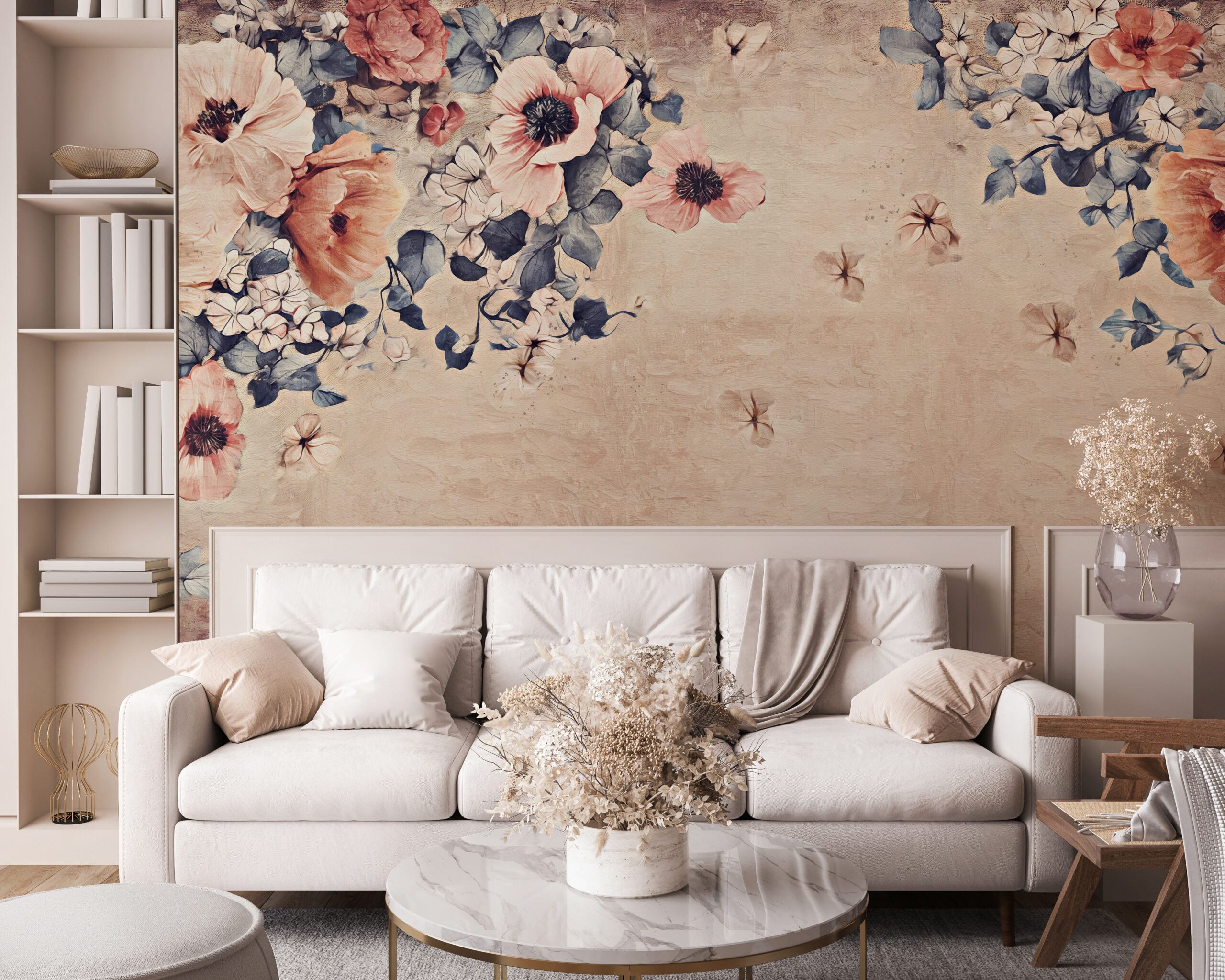 Fototapet Elegansens trädgård