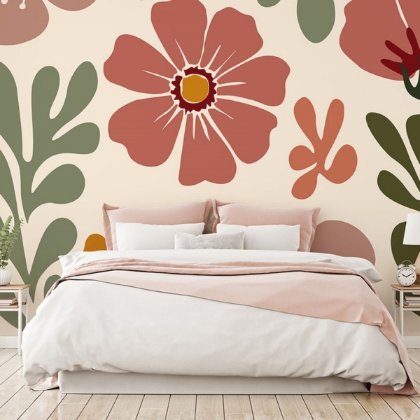 Fototapet Boho trädgård