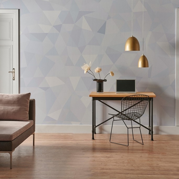 Fototapet Diamantens geometriska delikatess