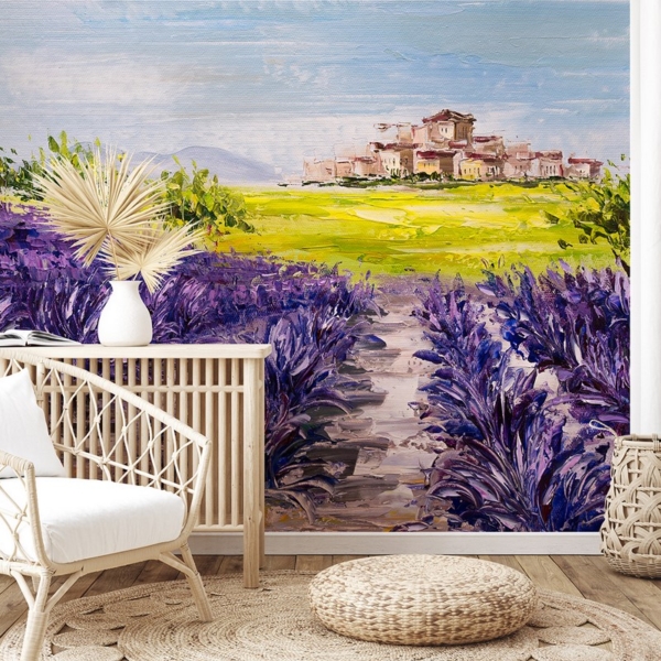 Fototapet Lavendel i Provence