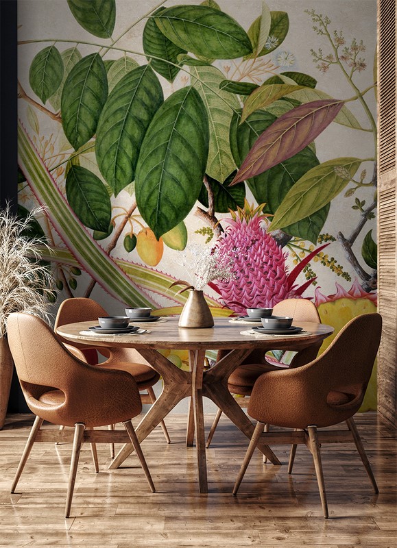 Fototapet Frukter från den exotiska trädgården
