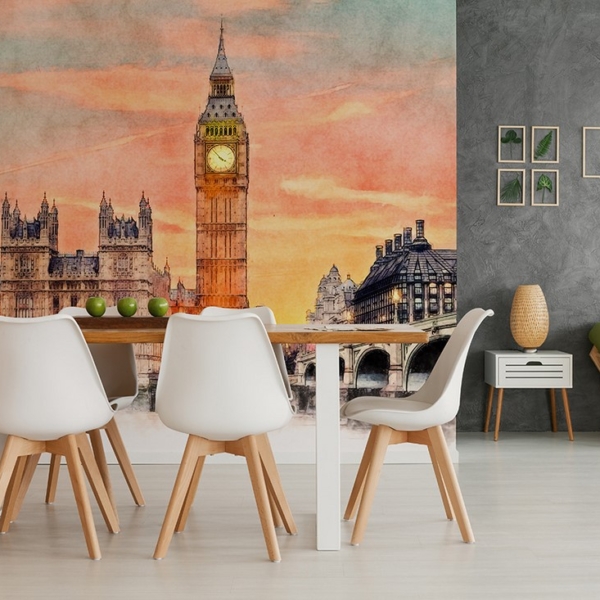 Fototapet Londonpanorama