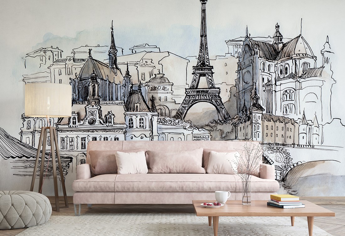 Fototapet Paris Panorama
