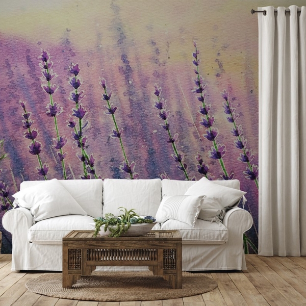 Fototapet Provensalsk lavendel