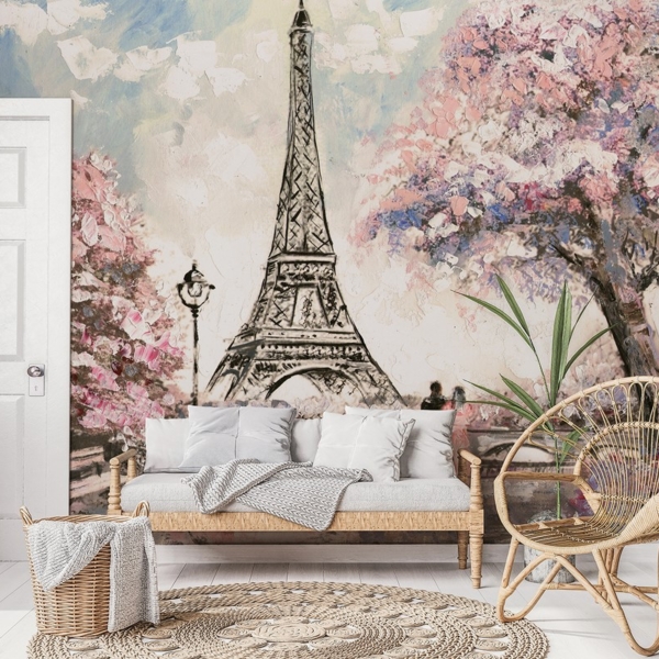 Fototapet Romantiska Paris