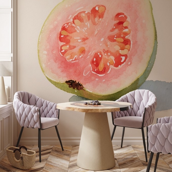 Fototapet Saftig guava