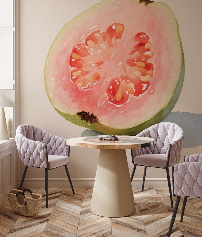 Fototapet Saftig guava