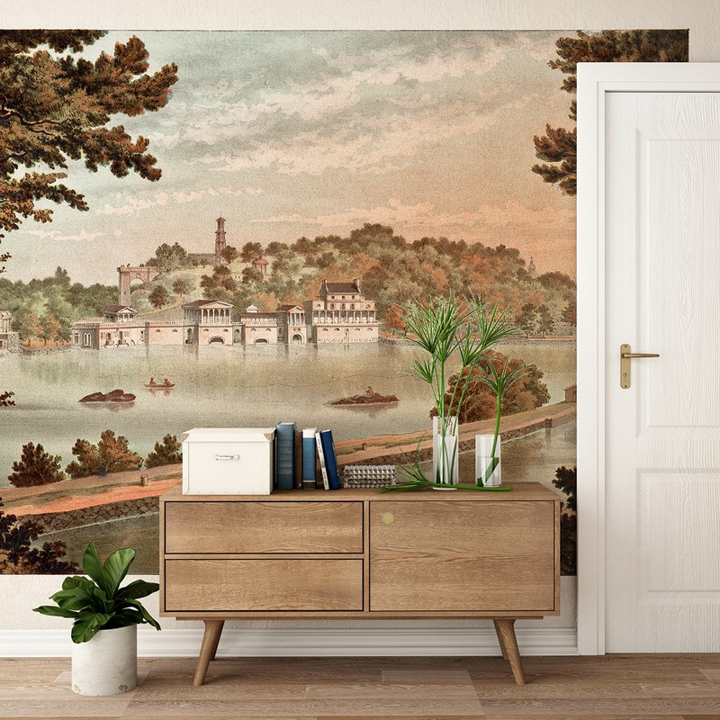 Fototapet Utsikt över Fairmount